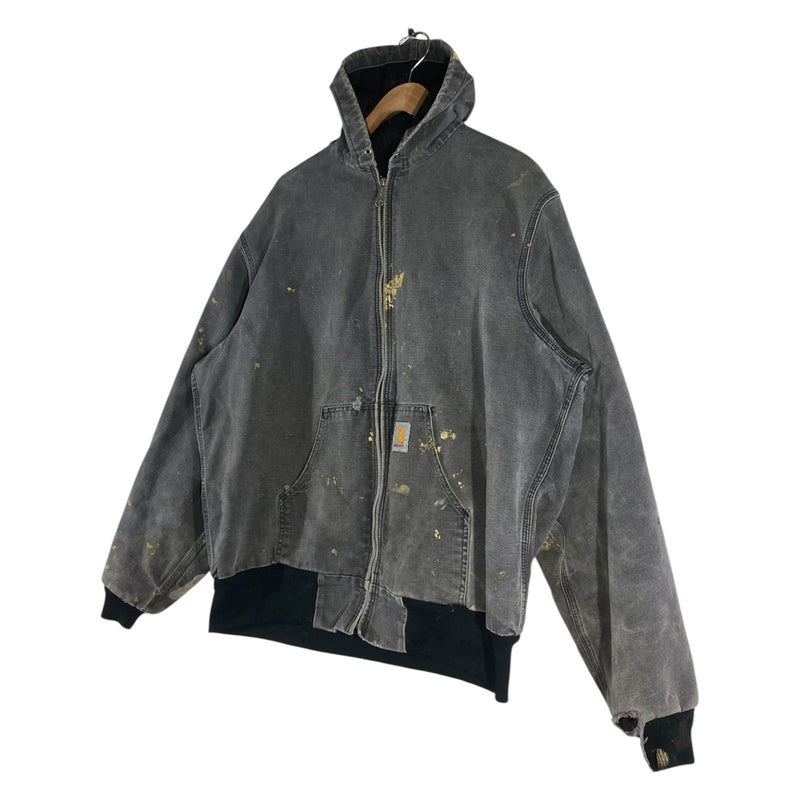 Vintage Carhartt Hooded Full Zip Work Jacket