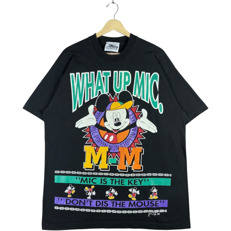 Vintage Disney "What Up Mic.." Mickey Tee