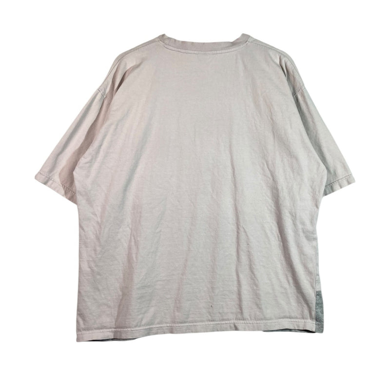 Vintage South-Pole Color Block Embroidered T-Shirt