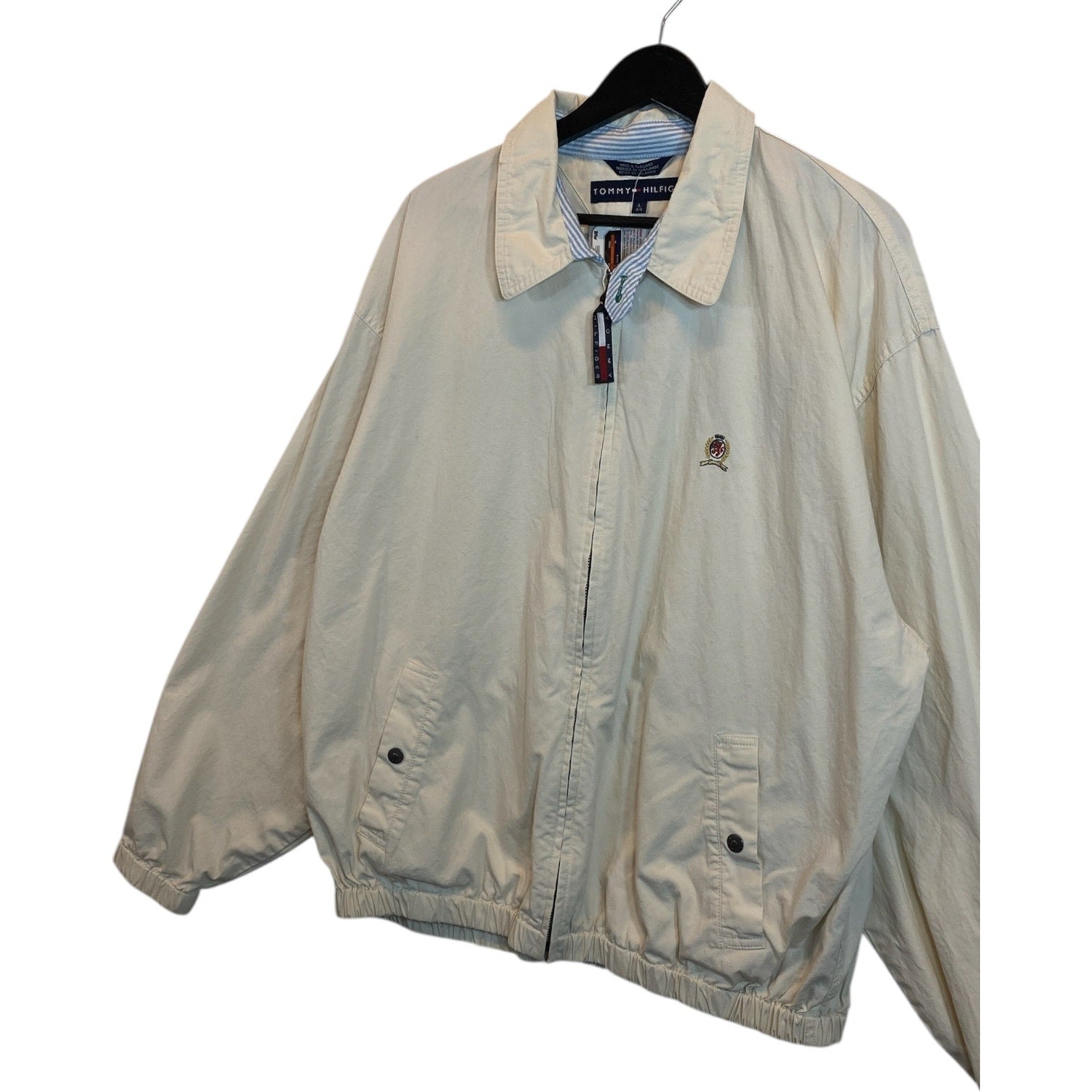 Vintage Tommy Hilfiger Full Zip Bomber Jacket