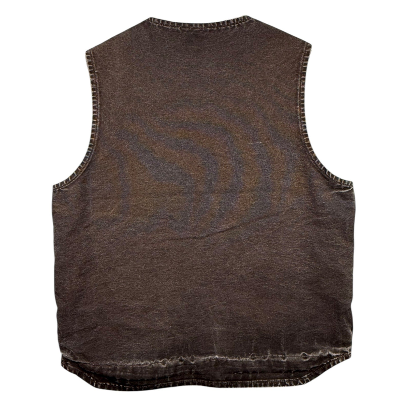 Vintage Carhartt Sherpa Lined Canvas Workwear Vest