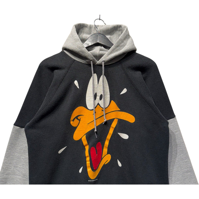 Vintage Looney Tunes Daffy Duck Big Face Hoodie