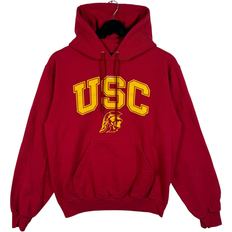 Vintage Champion University Of Southern California Logo Hoodie