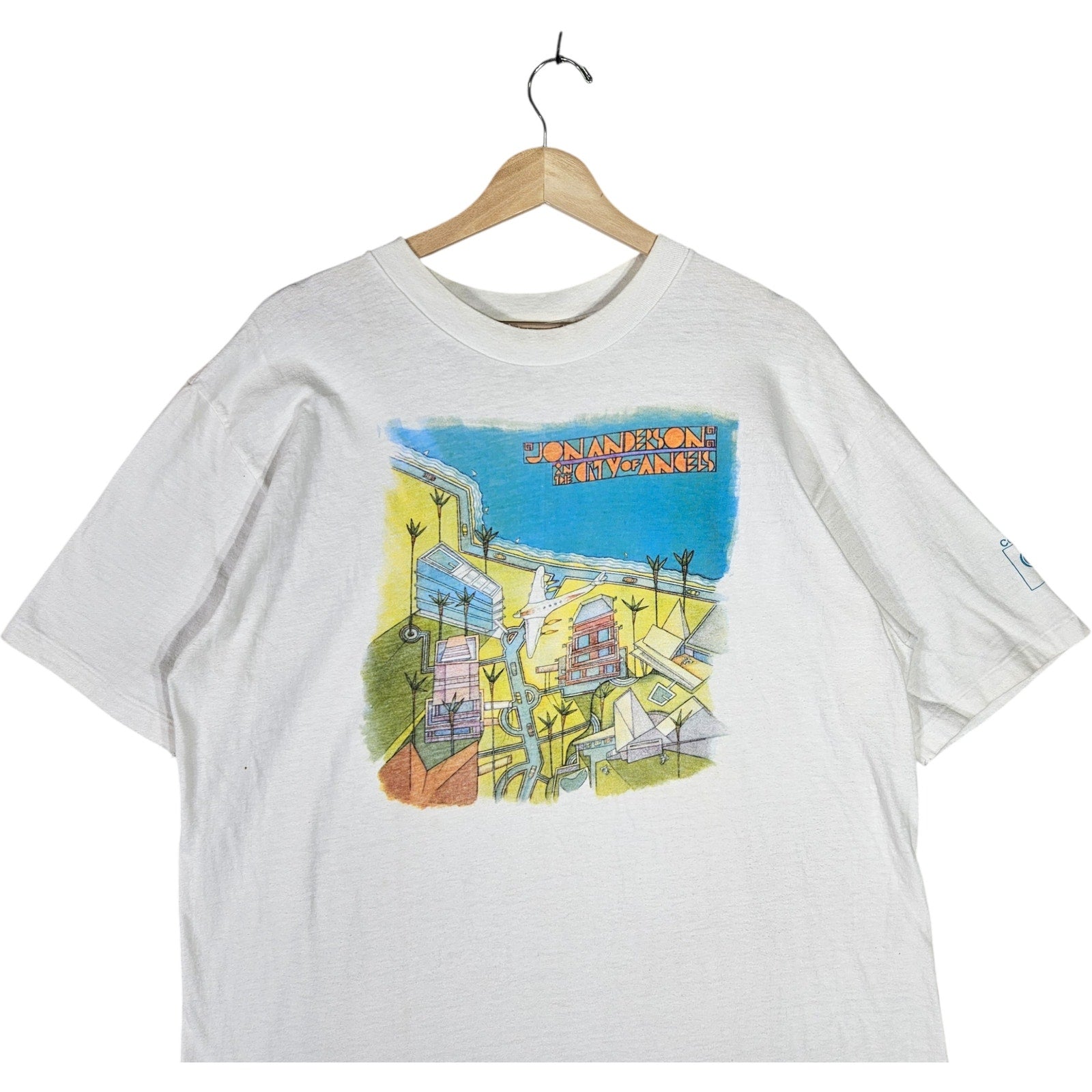 Vintage Jon Anderson In the City of Angels Band T-Shirt