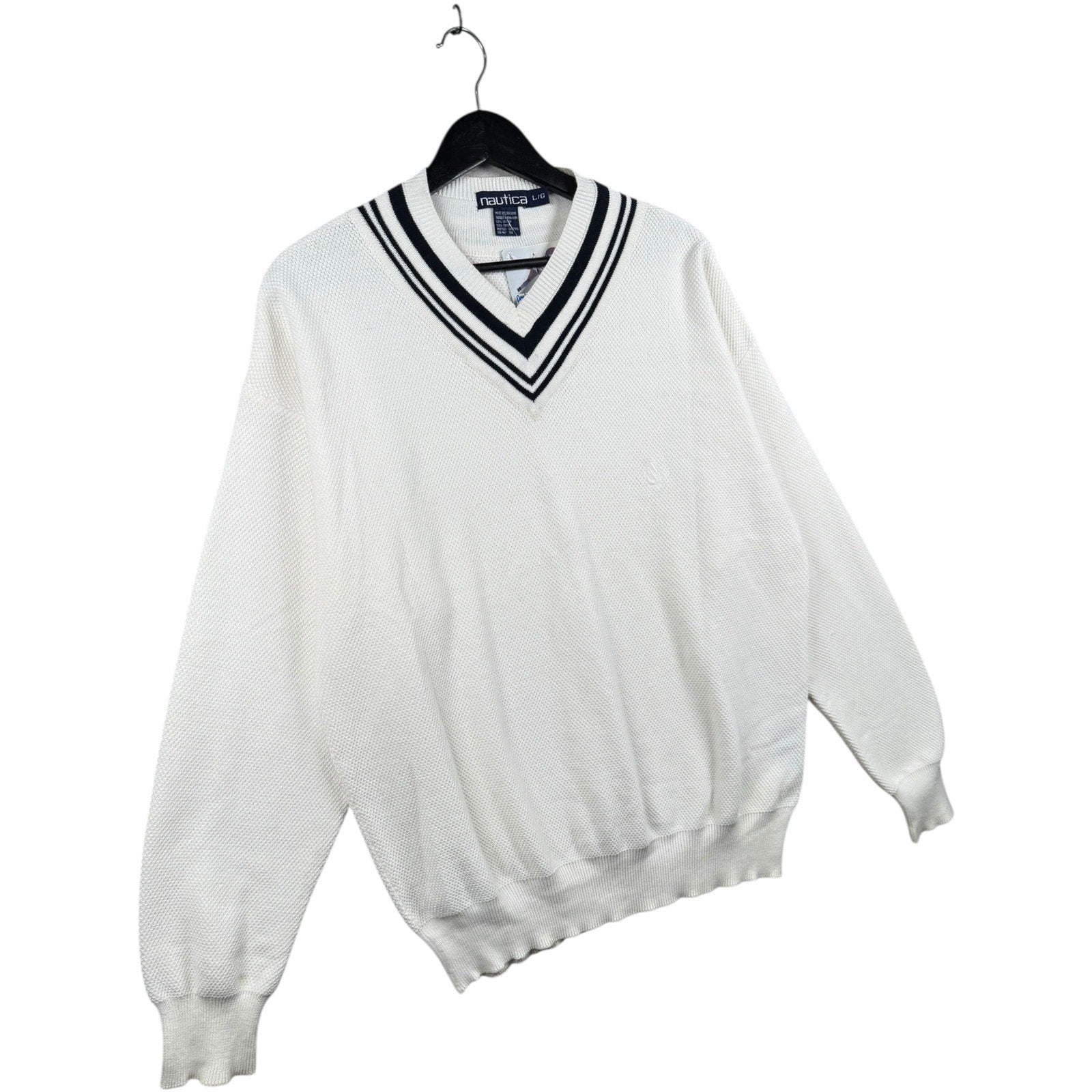 Vintage Nautica V-Neck Pullover Crewneck