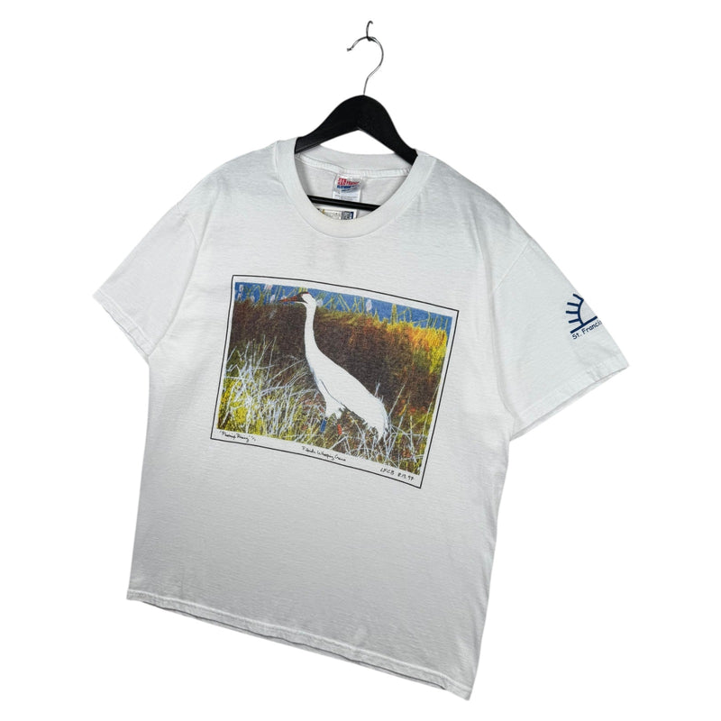 Vintage Florida Whooping Crane Wildlife T-Shirt '97