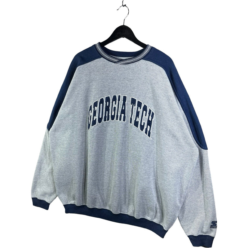 Vintage Starter Georgia Tech University Crewneck