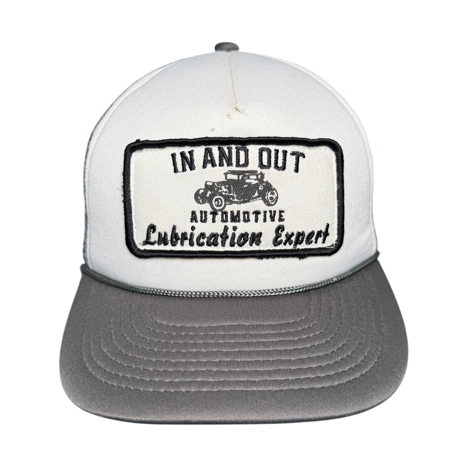 Vintage In And Out Trucker Snapback Hat OSFM