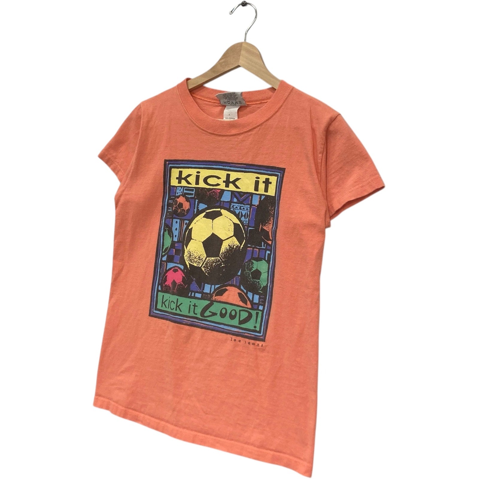 Youth Vintage "Kick It, Kick It Good!" Soccer Tee