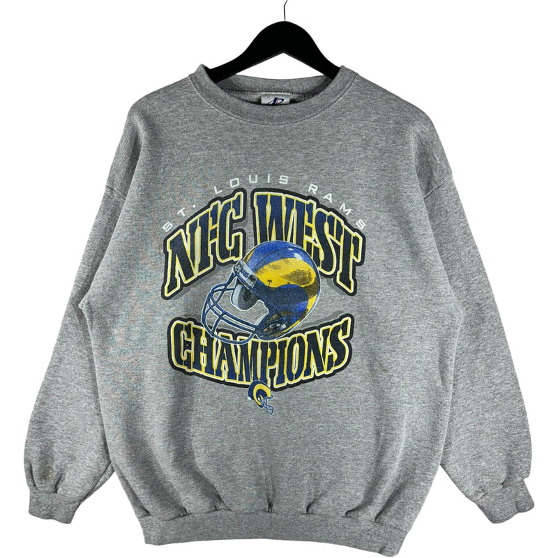 Vintage St. Louis Rams NFC West Champions Crewneck