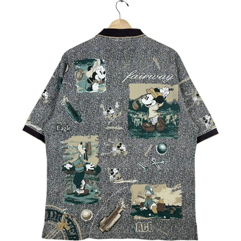 Vintage Mickey Mouse Golf Short Sleeve Polo