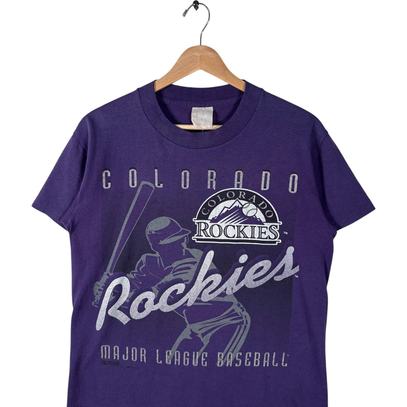 Vintage Colorado Rockies Big Print MLB Tee 90s