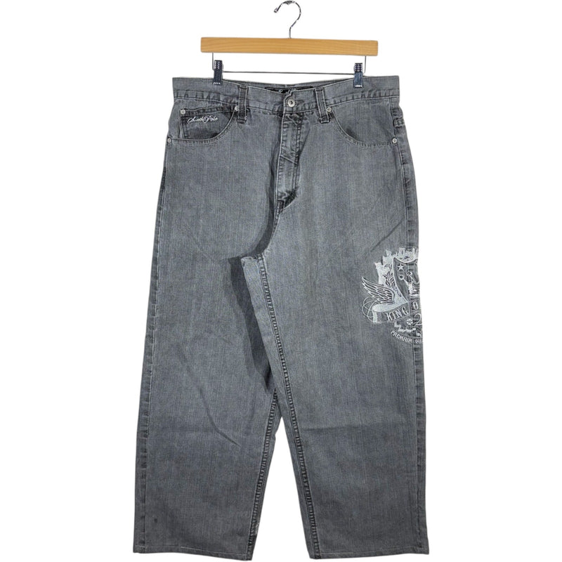 Vintage Southpole "King Of Kings" Wide Leg Denim Jeans 36 x 26
