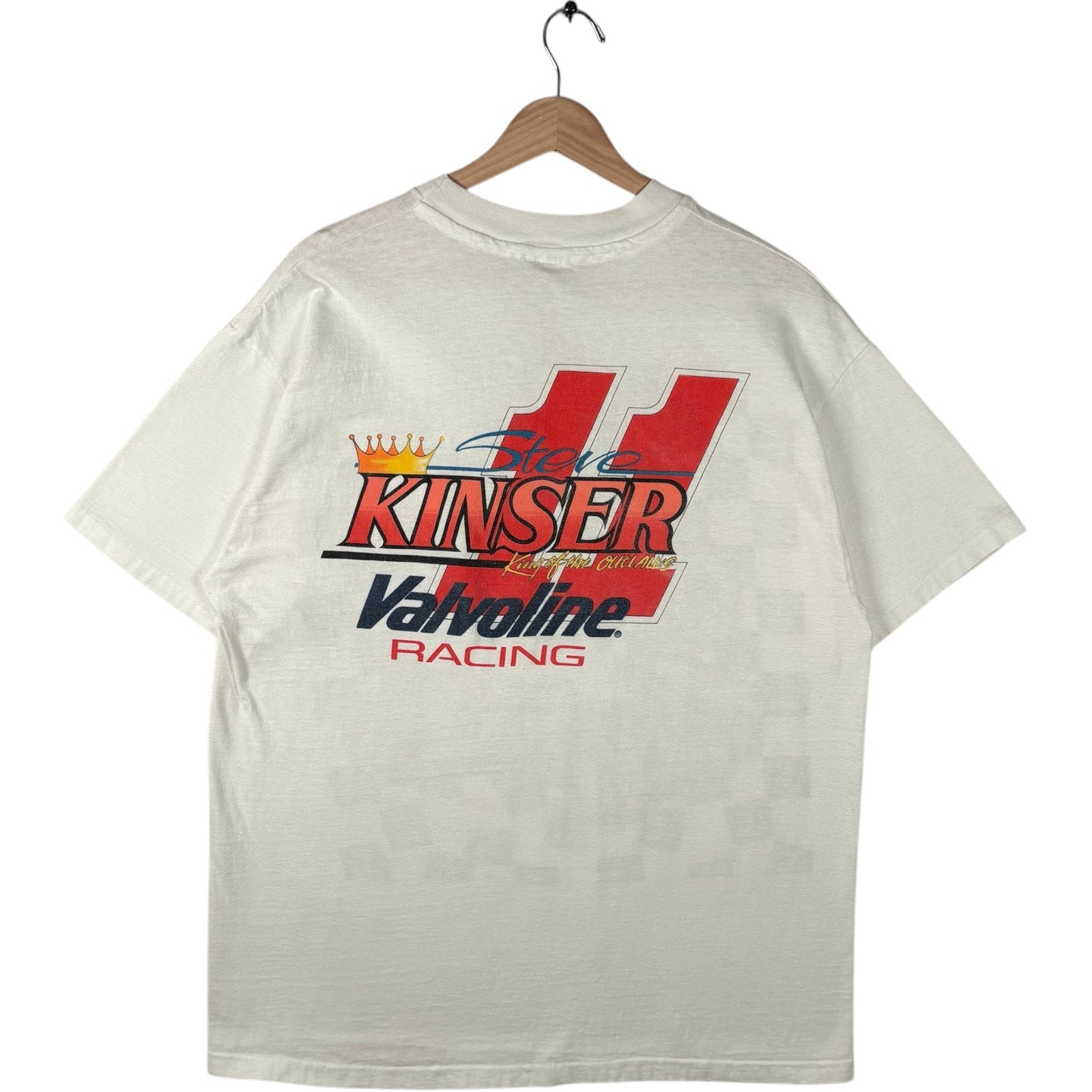 Vintage Steve Kinser #11 King of Outlaws Sprint Car Racing Tee