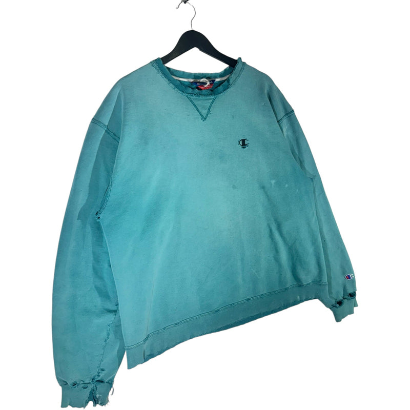 Vintage Distressed Champion Crewneck