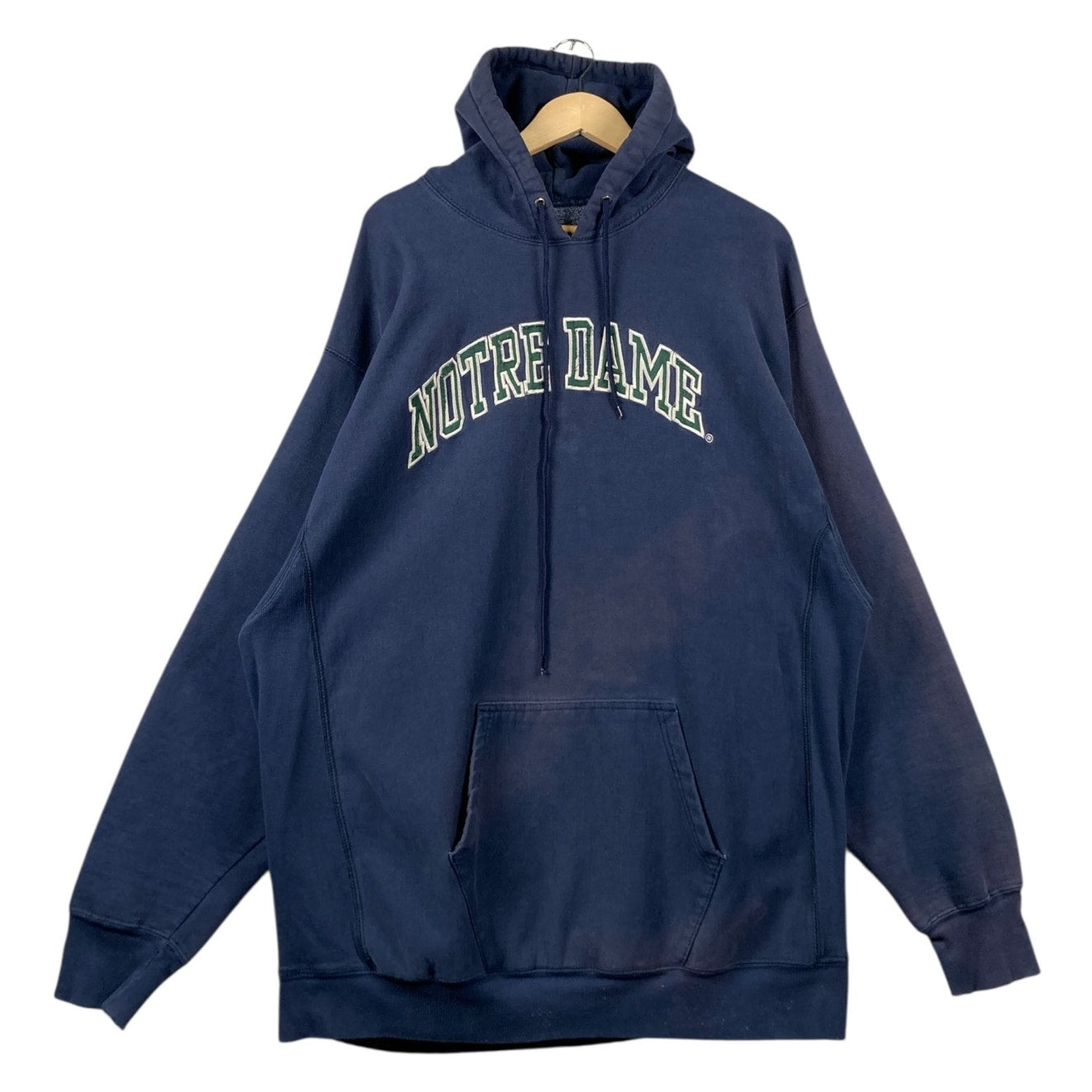 Vintage Notre Dame University Pullover Hoodie