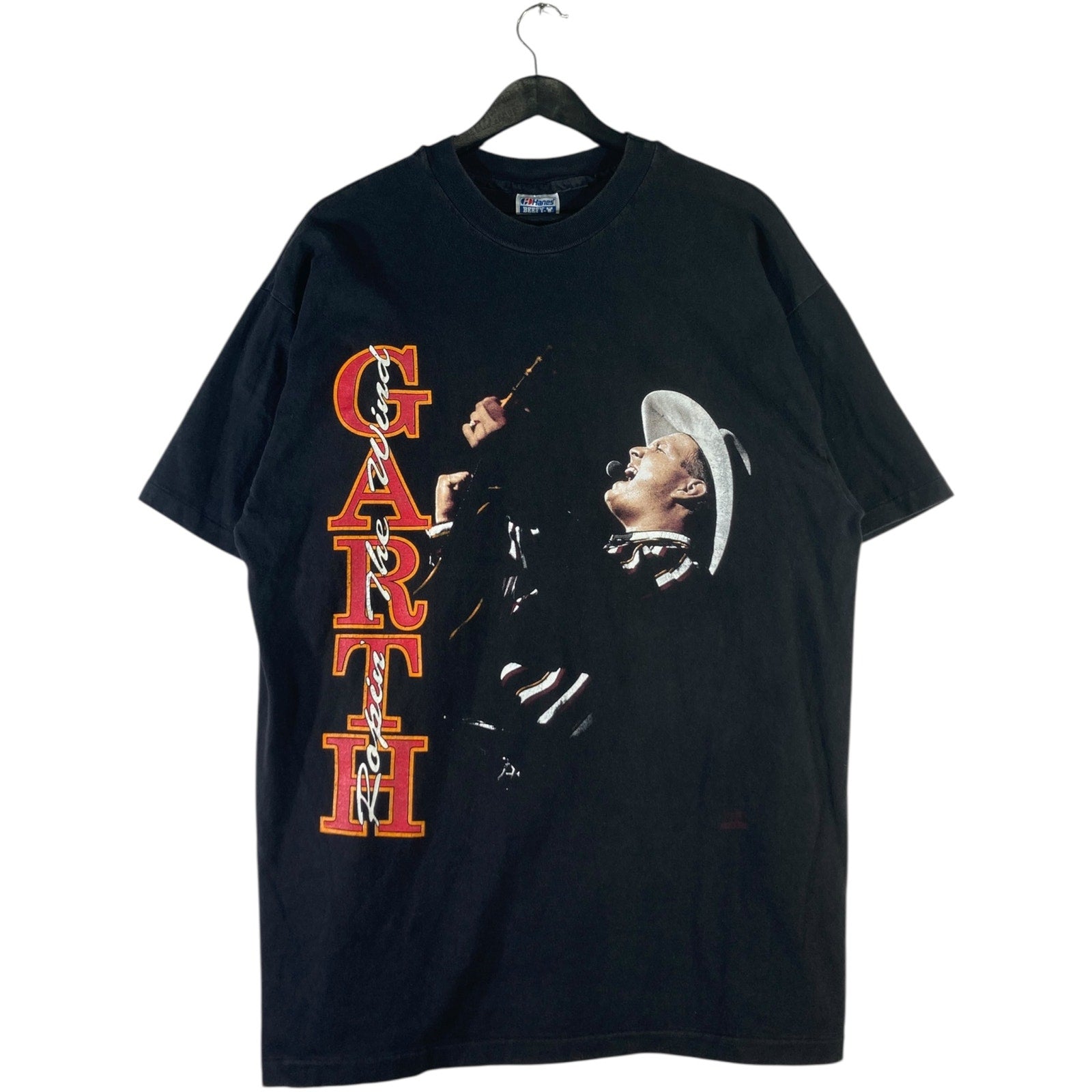 Vintage Garth Brooks Ropin the Wind Short Sleeve T-Shirt