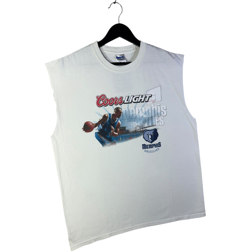 Vintage Memphis Grizzlies Coors Light Tank Top