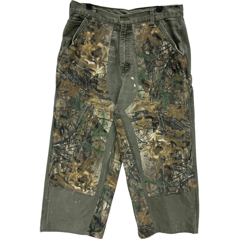 Vintage Carhartt Reworked Double Knee Carpenter Camo Pants