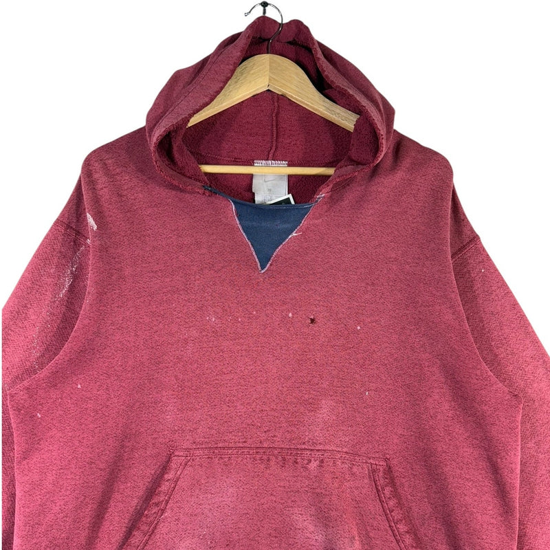 Vintage Nike Cut & Sew Center Swoosh Hoodie