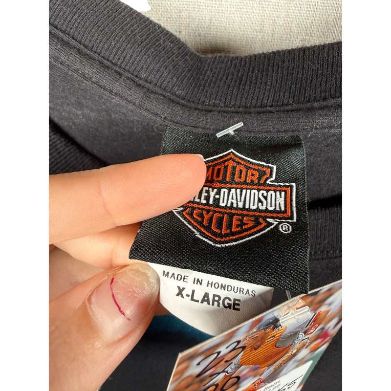 Vintage Harley Davidson Skull Bergen County T-Shirt