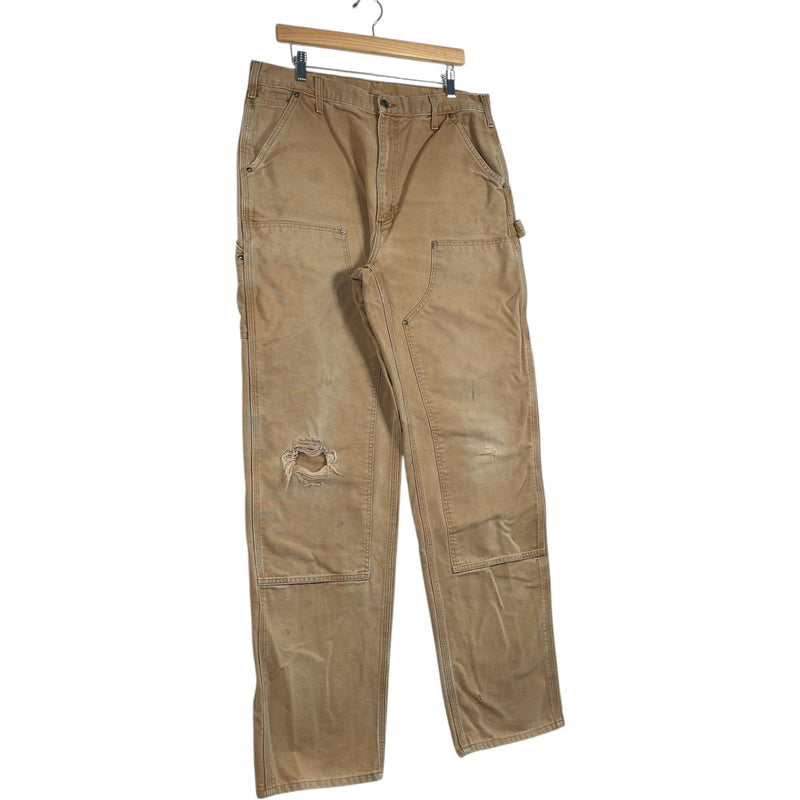 Vintage Carhartt Carpenter Dungaree Double Knee Pants 36 x 36