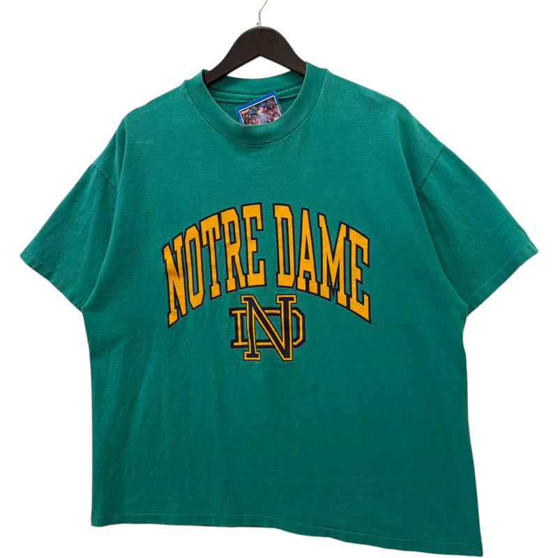 Vintage University Of Notre Dame Arch Spellout Tee