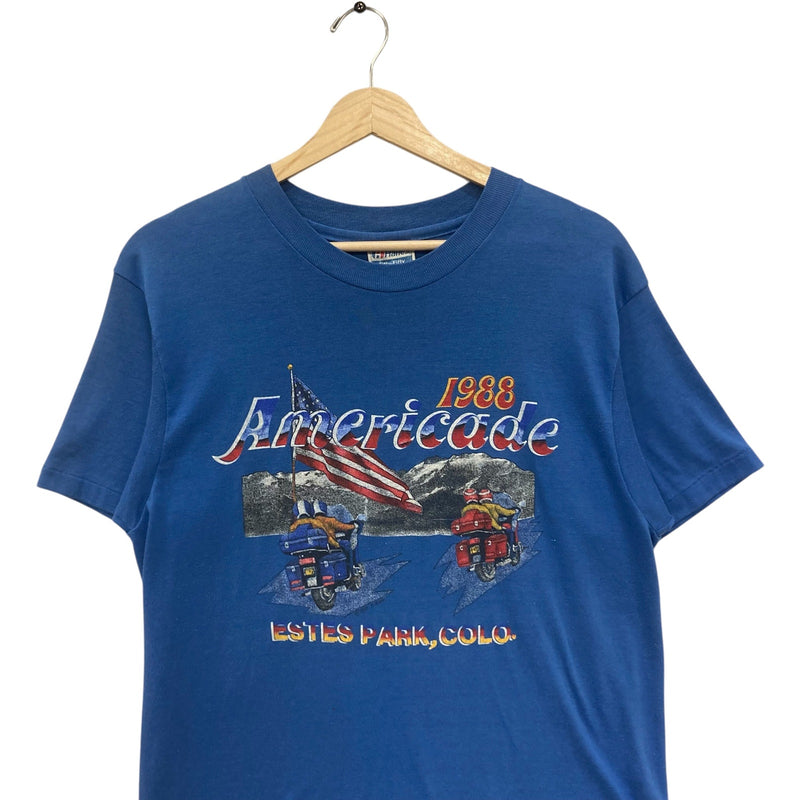 Vintage Americade Estes Park Colorado Motorcycle Tee