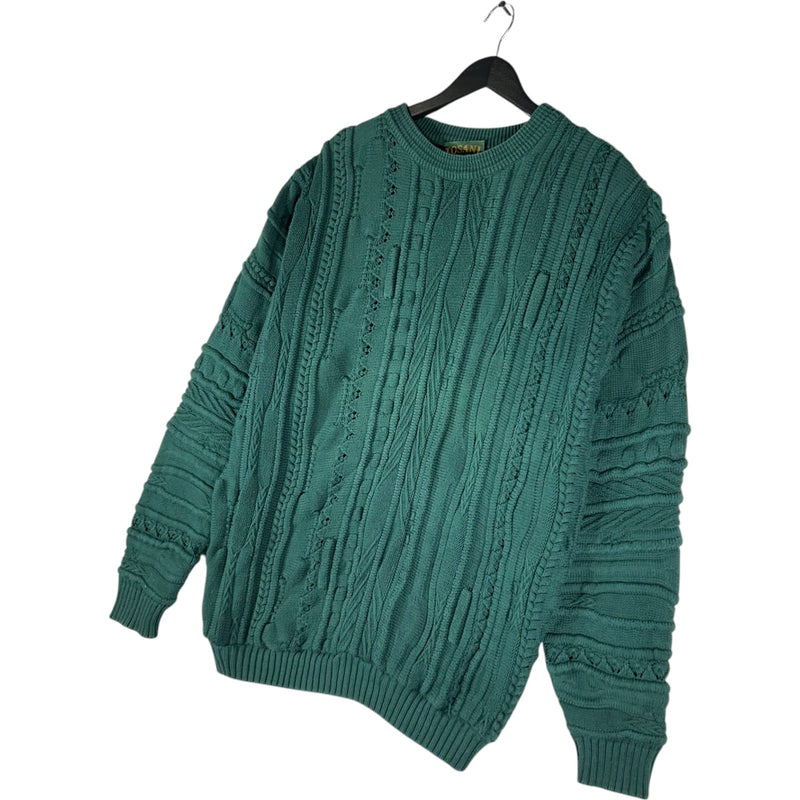 Vintage Tosani 3D Cable Knit Sweater