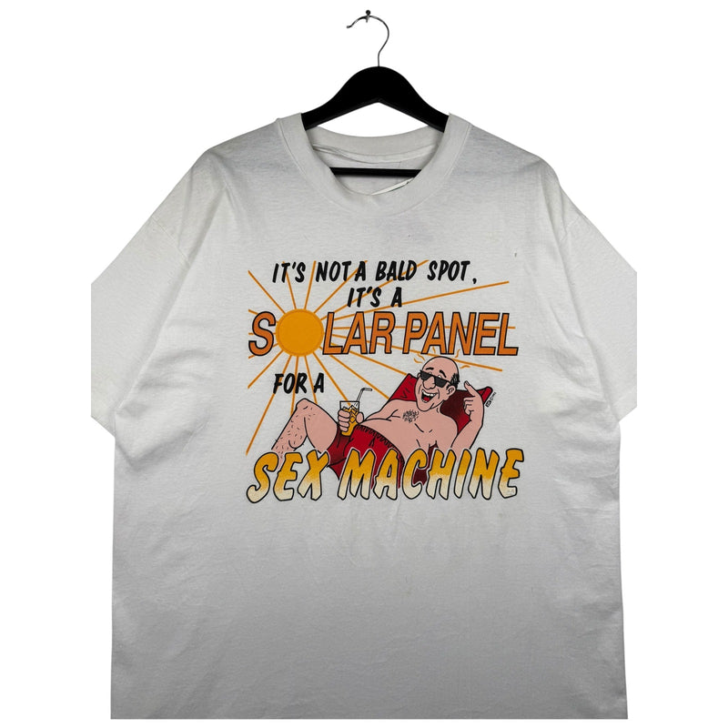 Vintage Graphic Tee Sun Bathing Crewneck T-Shirt