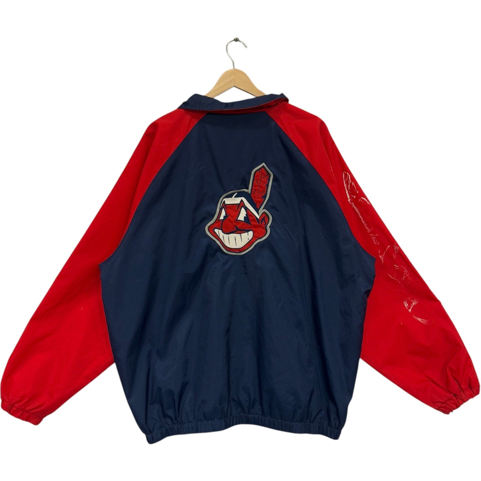 Vintage Cleveland Indians MLB Windbreaker