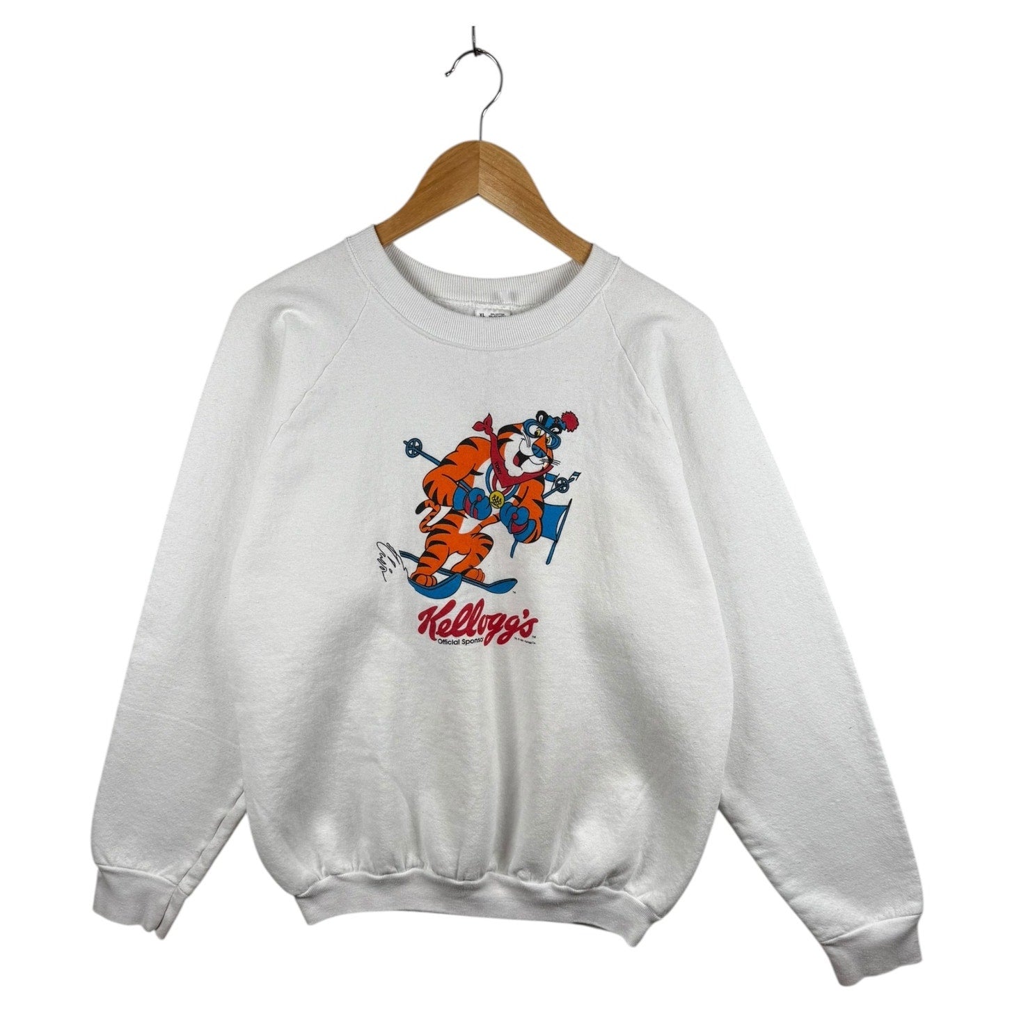 Vintage Kellogg’s Tony the Tiger Skiing Crewneck