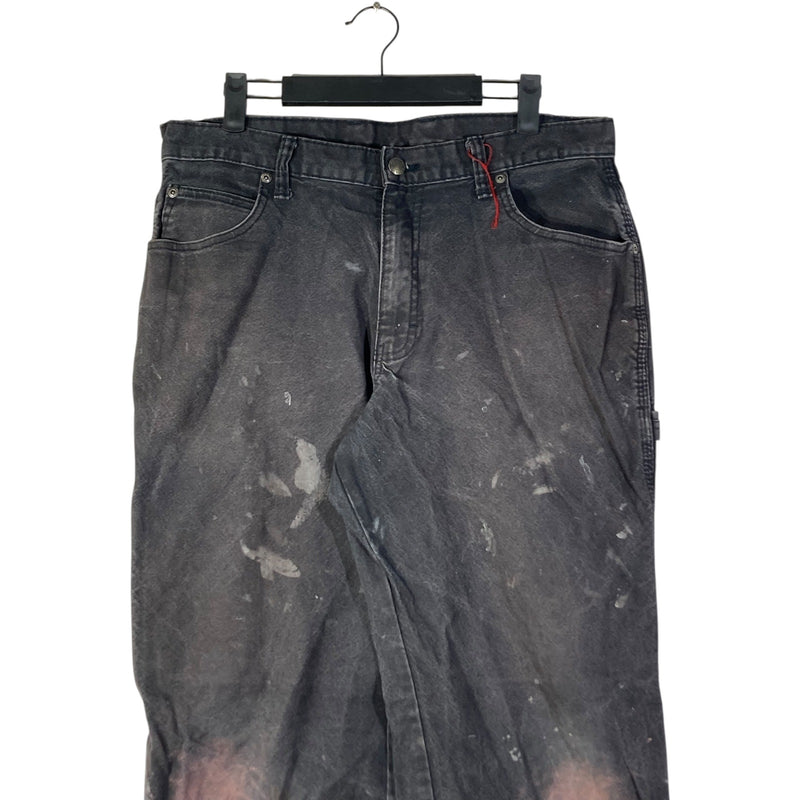 Vintage Dickies Paint Splatter Faded Carpenter Denim Jeans 32x32