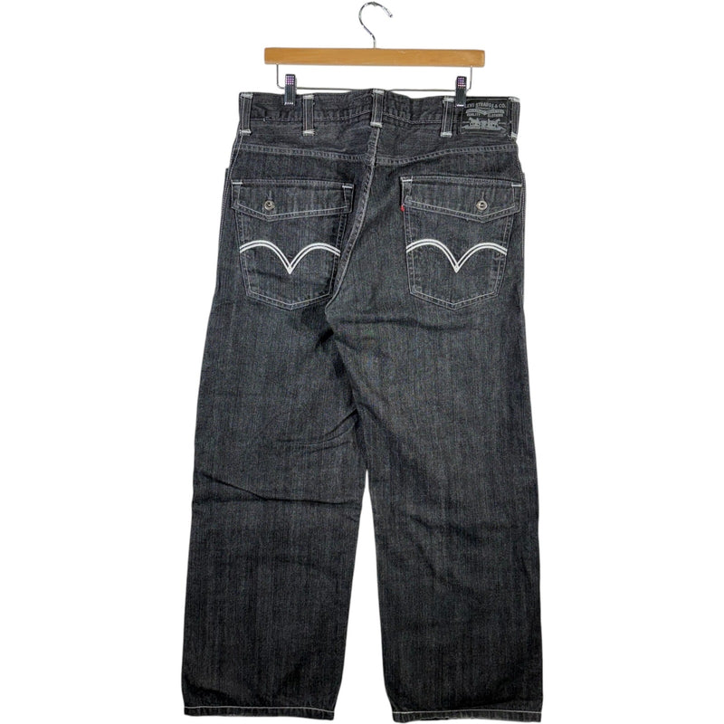 Vintage Levi's 569 Loose Straight Jeans 37x28