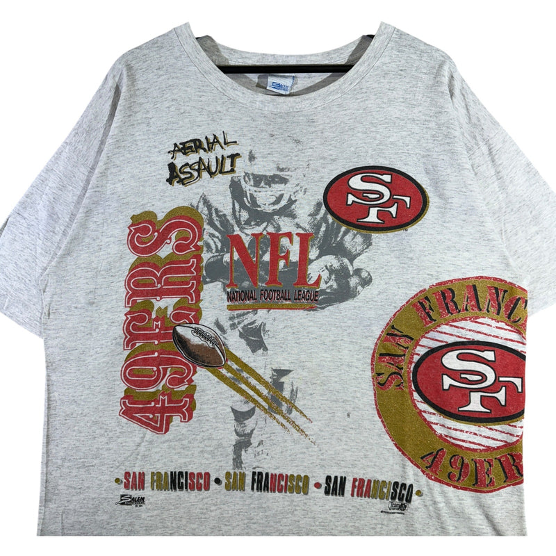 Vintage San Francisco 49ers Aerial Assault NFL Tee