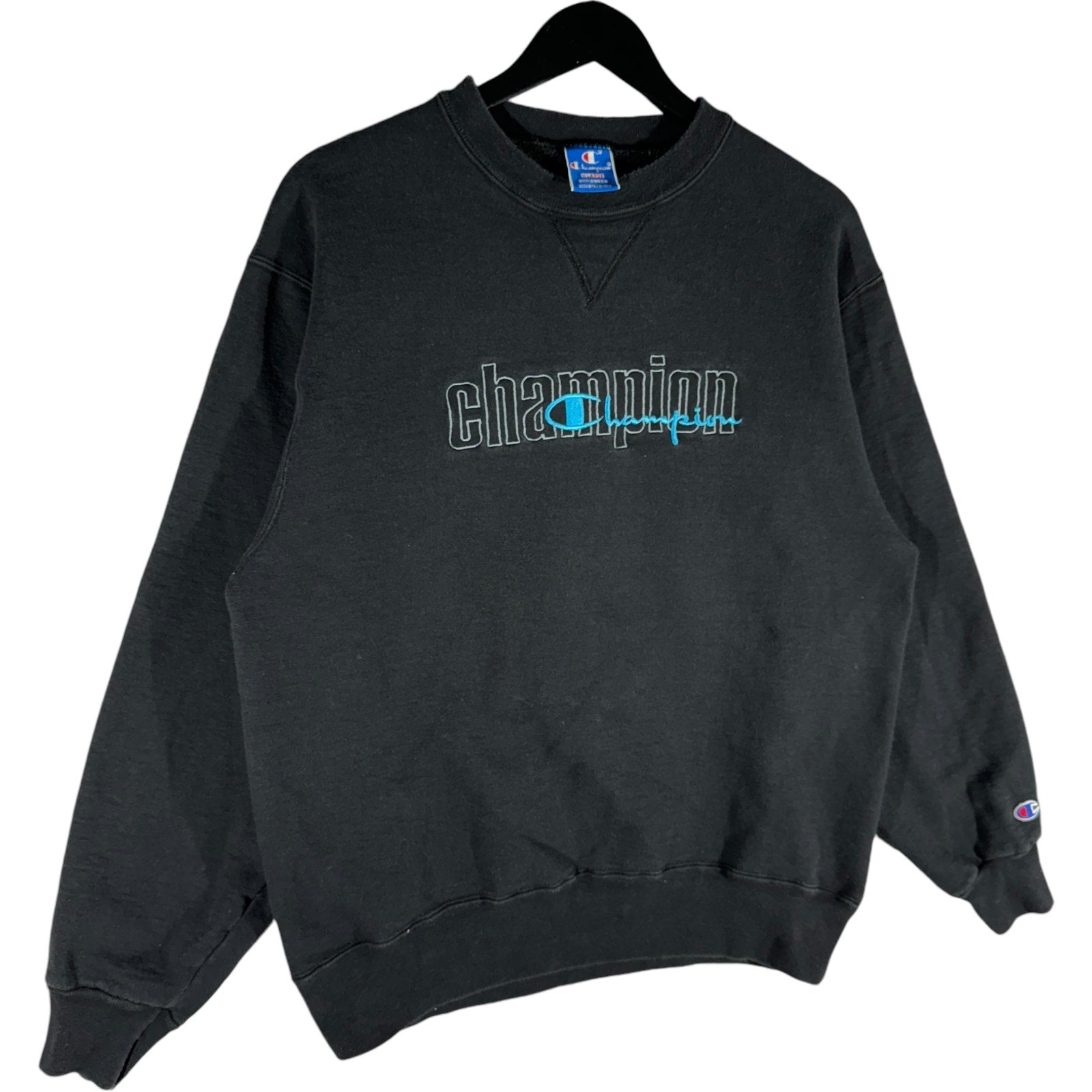 Vintage Champion Double Spellout Crewneck