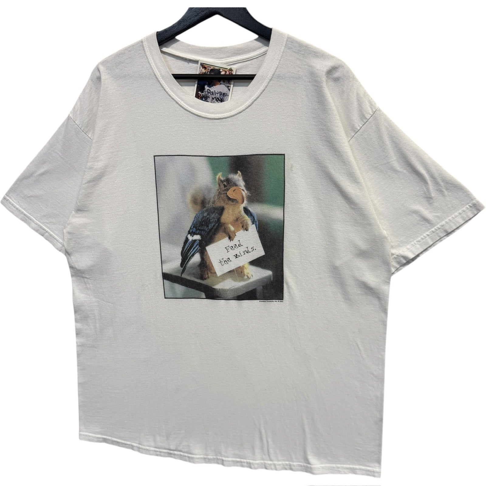 Vintage "Feed The Birds" Squirrel Tee