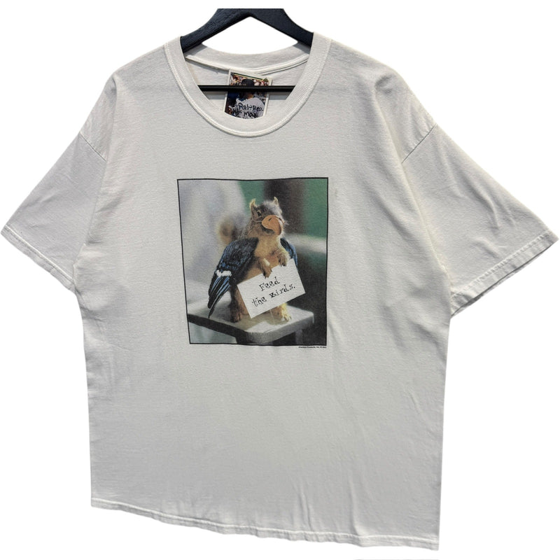 Vintage "Feed The Birds" Squirrel Tee