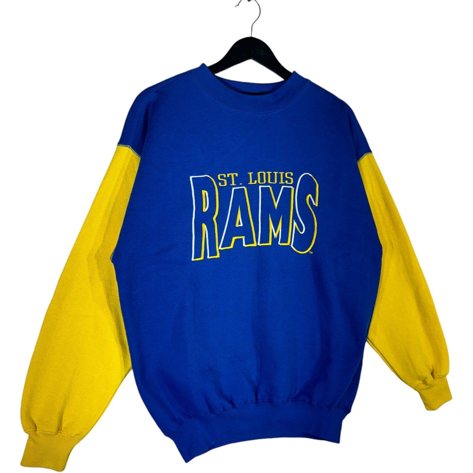 Vintage Logo 7 St. Louis Rams Crewneck 90s