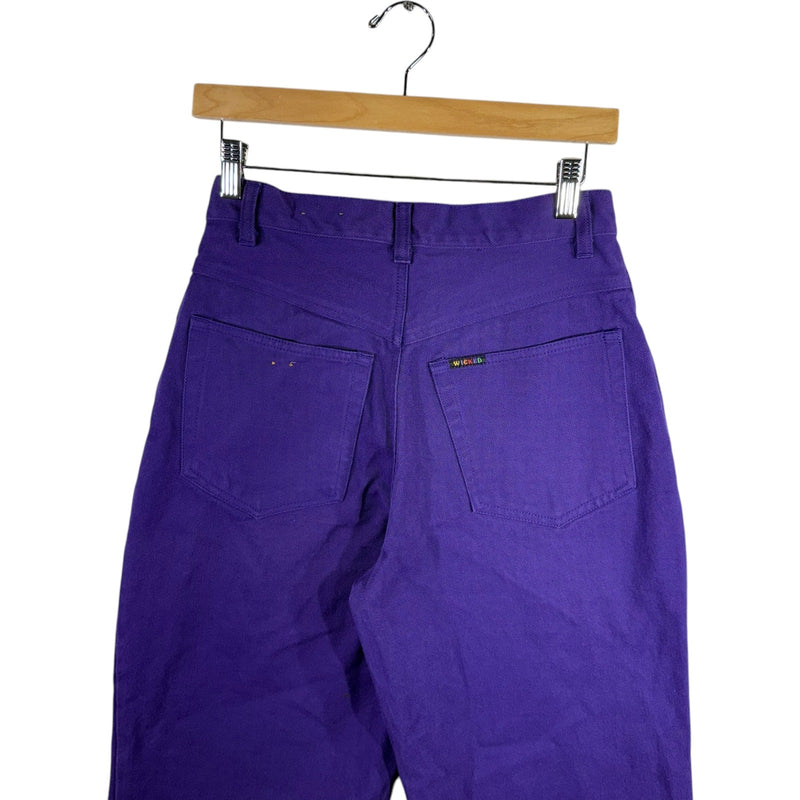 Vintage Wicked Purple Denim Shorts 29