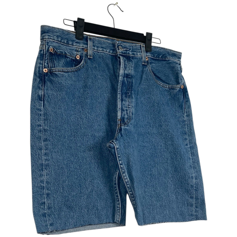 Vintage Levis 501 Denim Cut Off Shorts 34