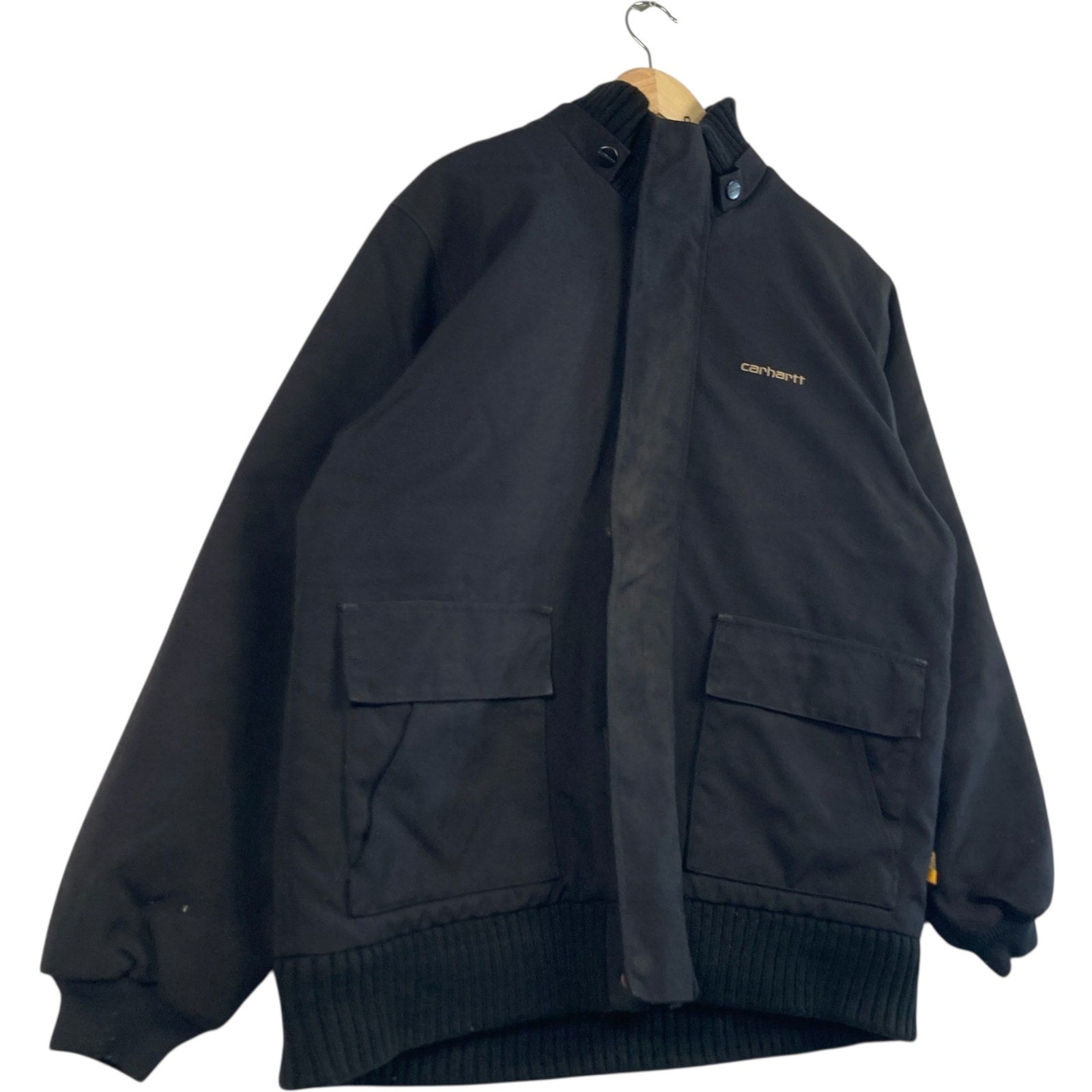 Vintage Carhartt Mini Spellout Full Zip Workwear Jacket