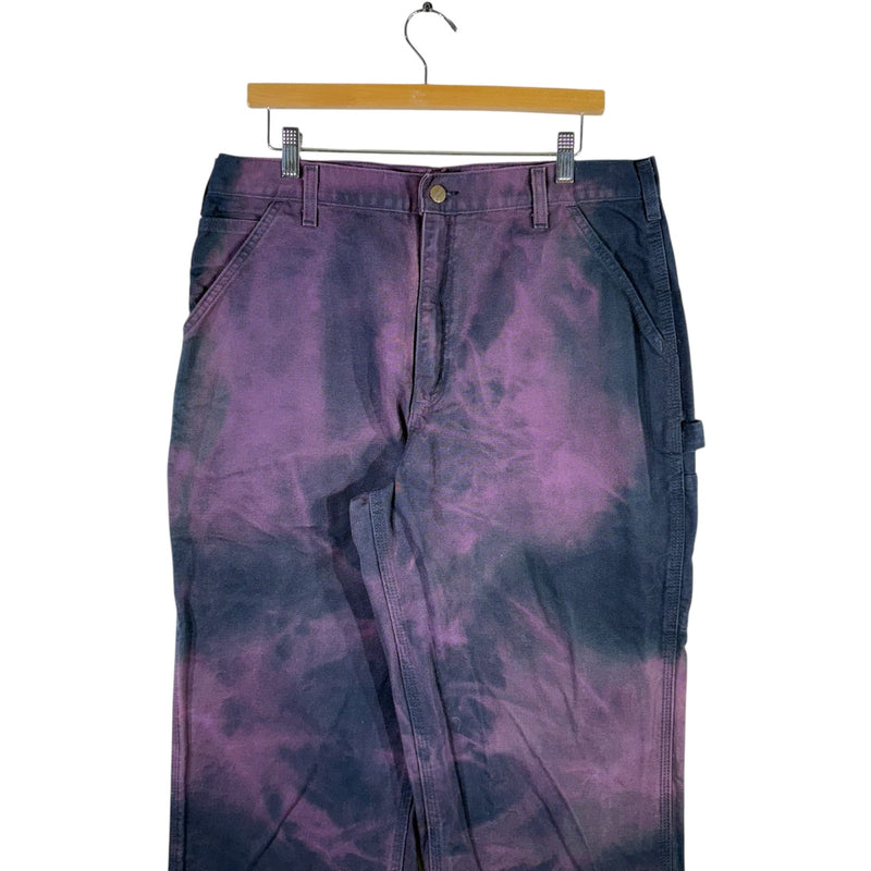 Vintage Carhartt Carpenter Tie Dye Pants 36x34