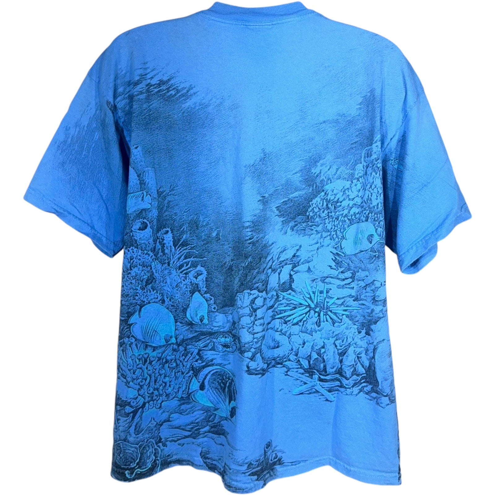 Vintage Habitat Sharks Nature AOP Tee