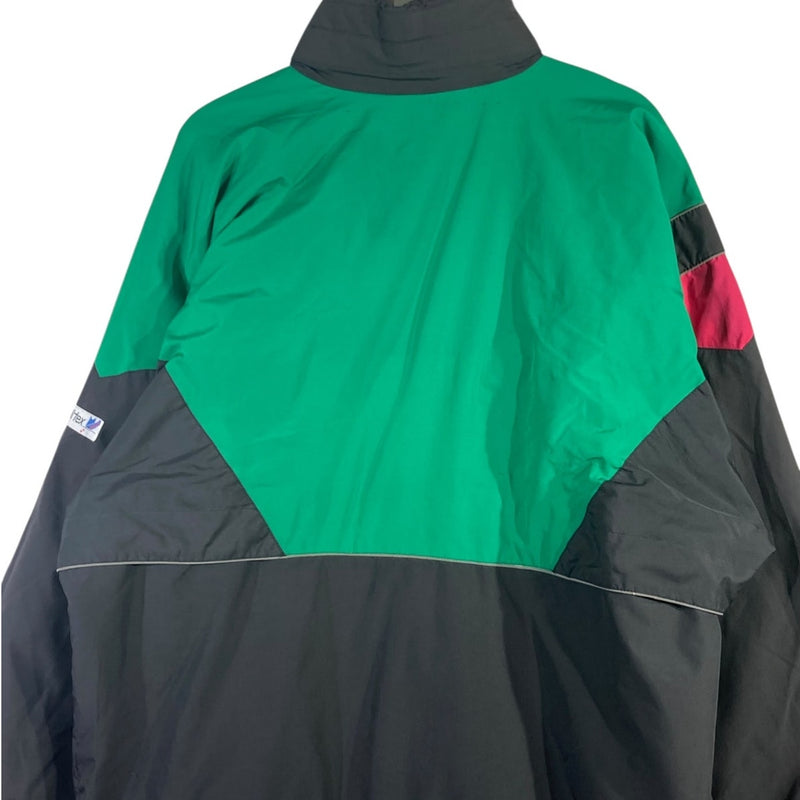 Vintage Adidas Colorblock Chest Logo Windbreaker