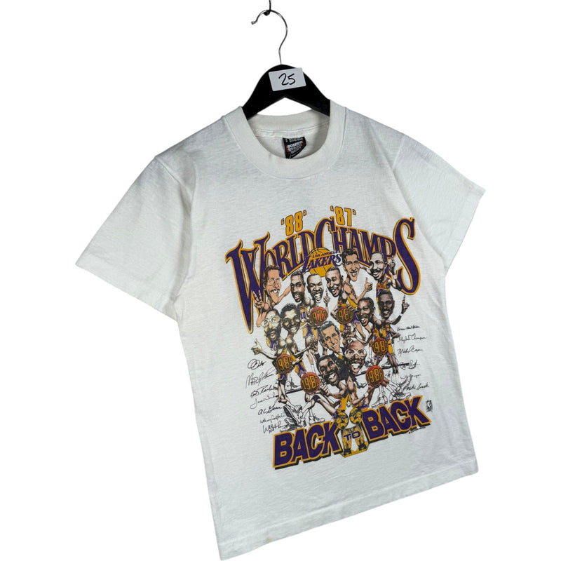 Vintage Los Angeles Lakers NBA T-Shirt 1987 1988