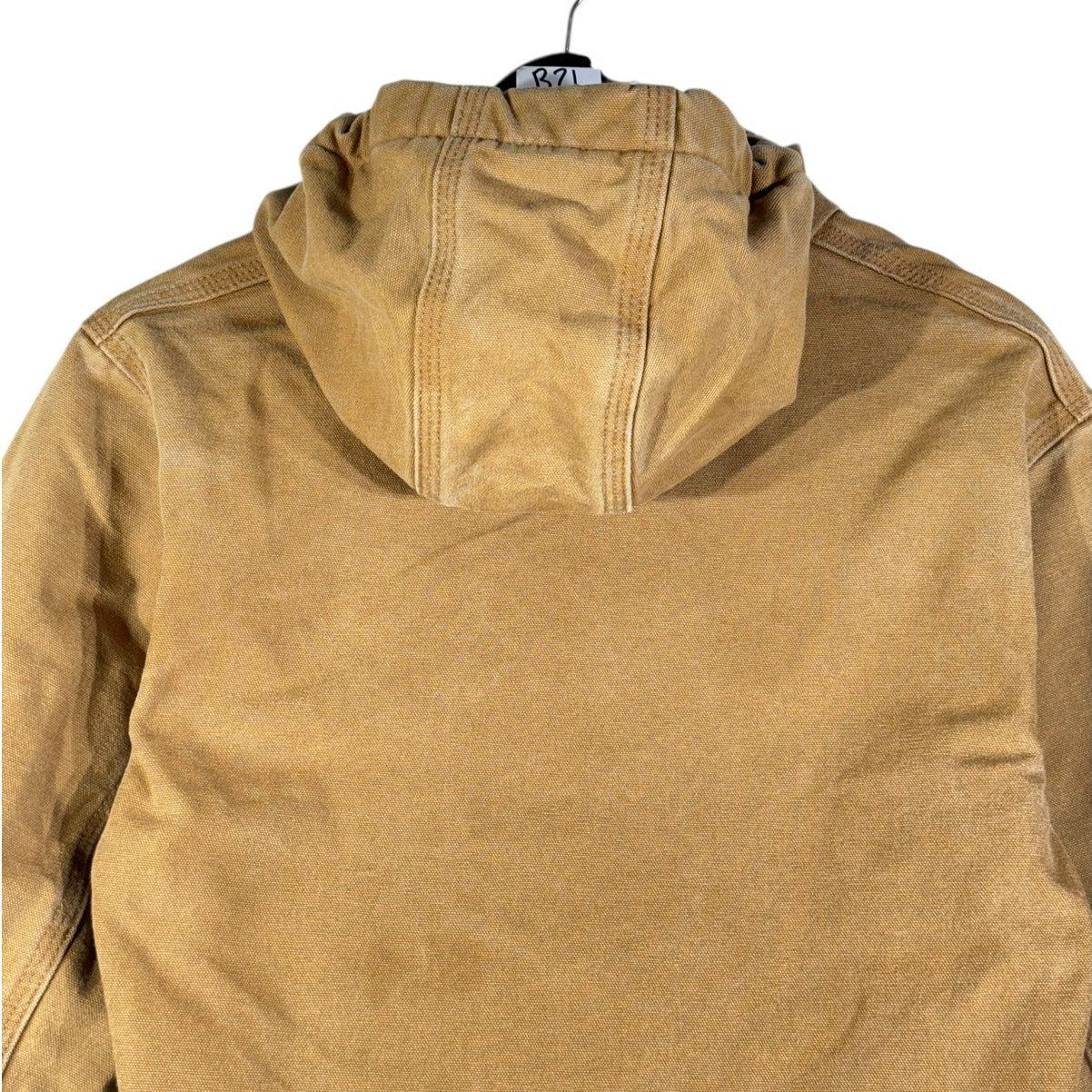 Vintage Carhartt Canvas Hooded Full Zip Workwear Jacket