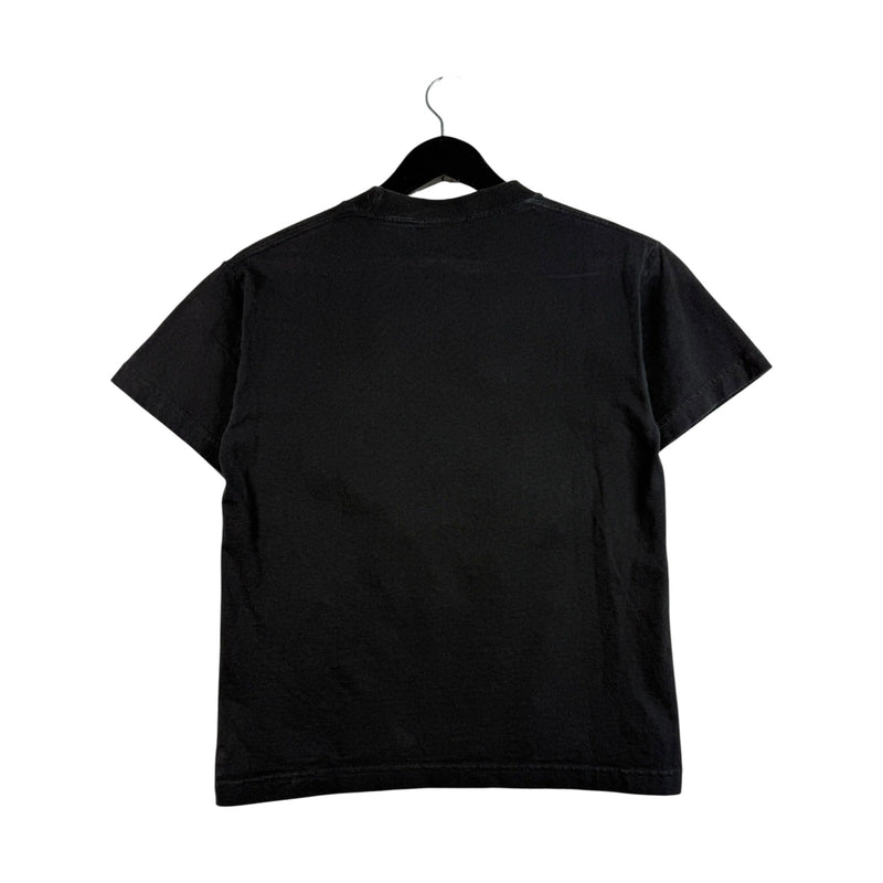 Vintage Pirates Of The Caribbean Logo Spellout T-Shirt