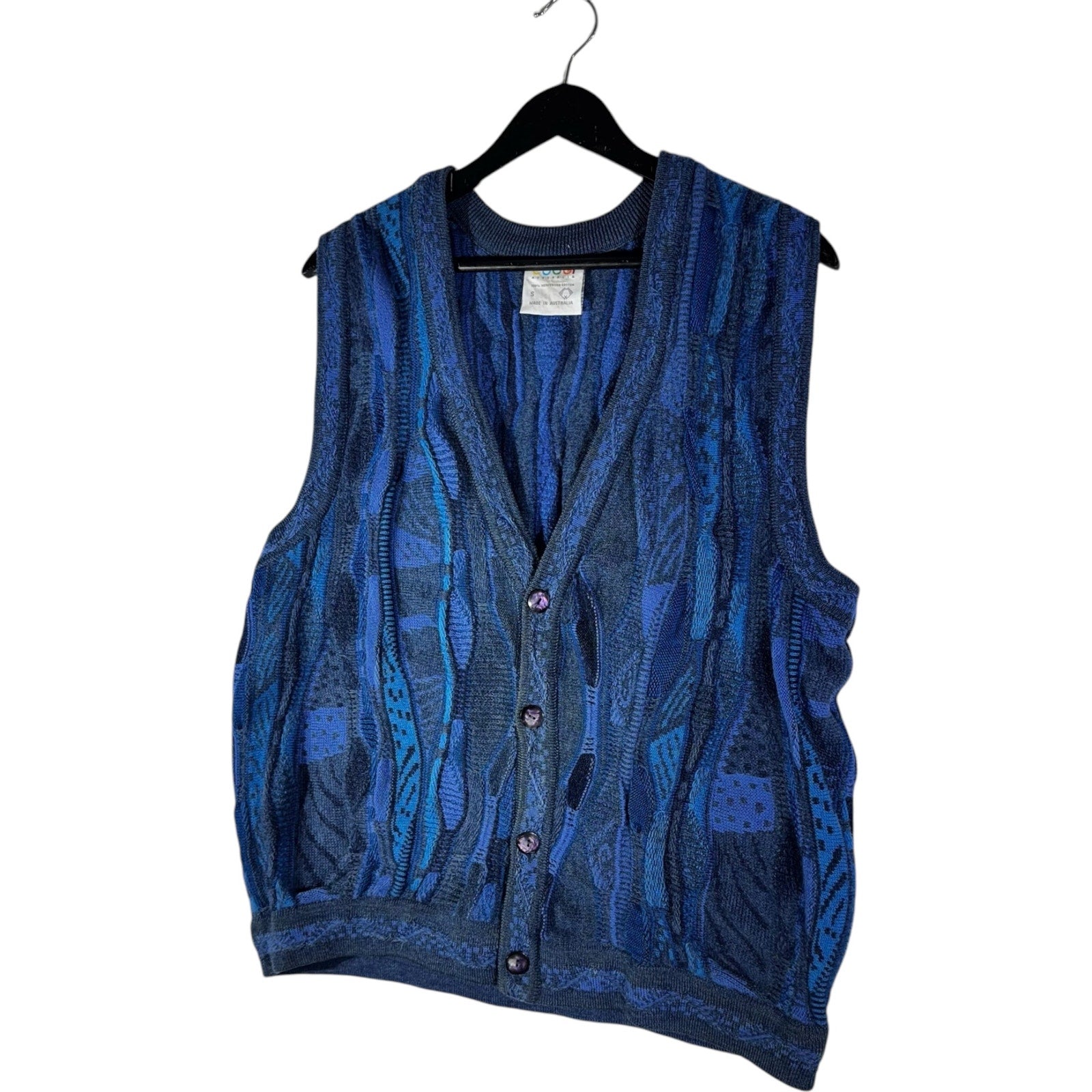 Vintage Coogi 3D Knit Sweater Vest