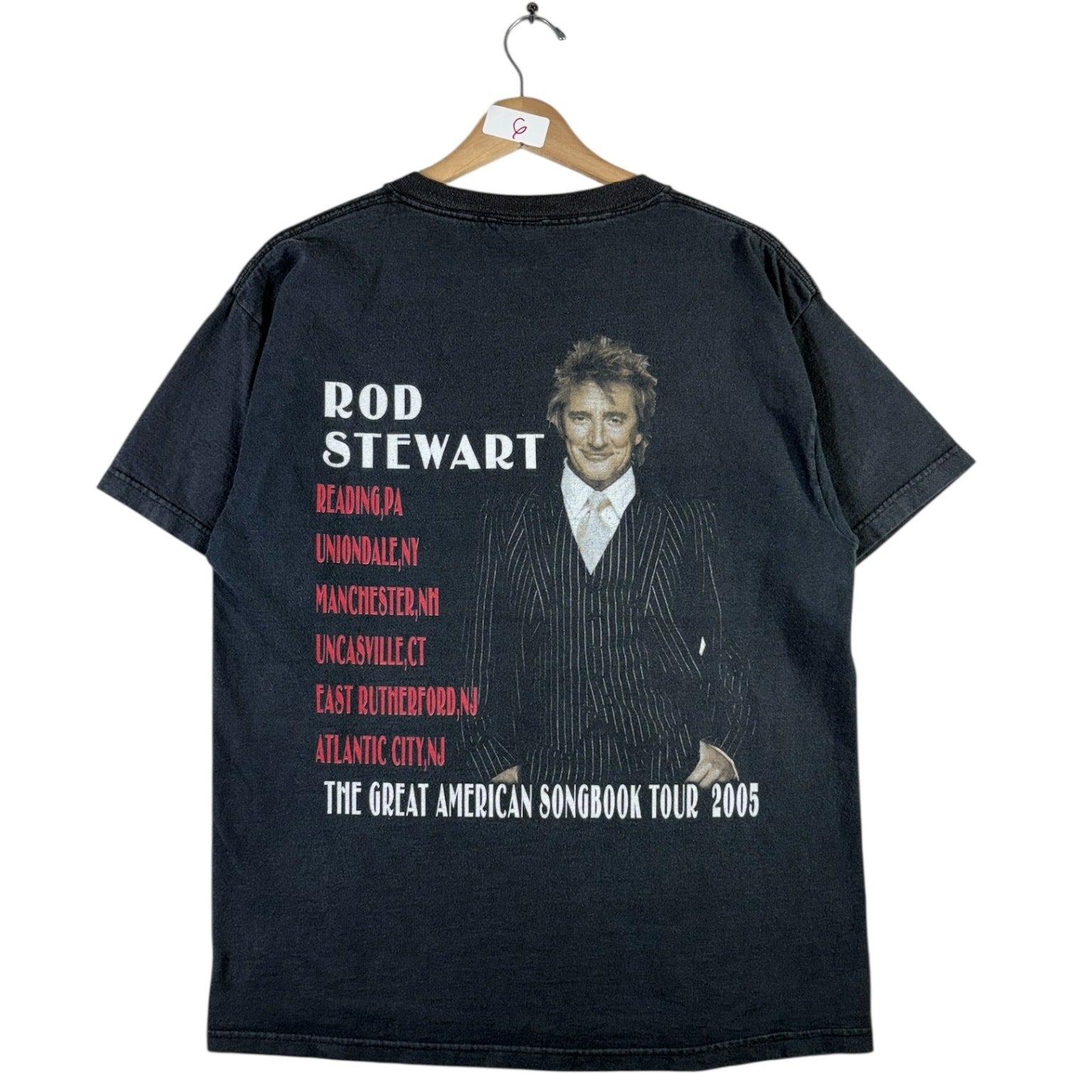Vintage Rod Stewart 2005 Concert T-Shirt
